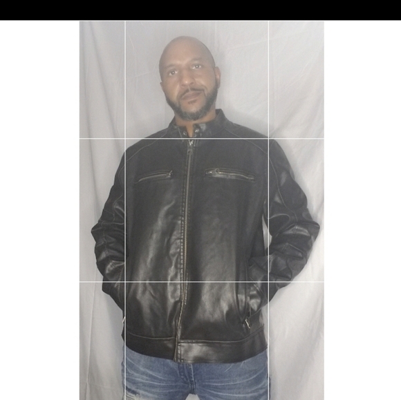 Men's Leather Jacket - Picture 2 of 7